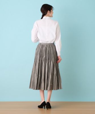 洗えるプリーツスカート | Leilian (Women)/レリアン | 三越伊勢丹