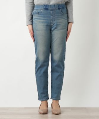 ウォッシュデニムパンツ【Ｌ　ＪＥＡＮＳ】