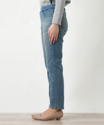 ウォッシュデニムパンツ【Ｌ　ＪＥＡＮＳ】