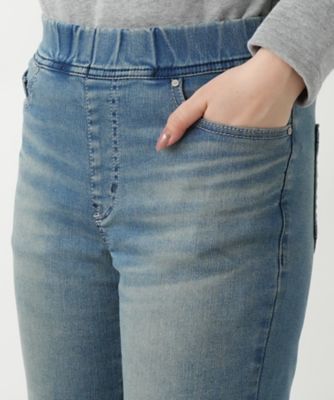 ウォッシュデニムパンツ【Ｌ　ＪＥＡＮＳ】