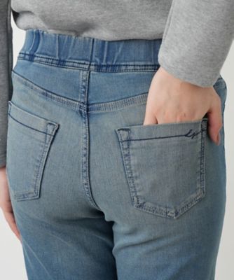 ウォッシュデニムパンツ【Ｌ　ＪＥＡＮＳ】