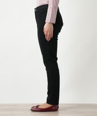 ブラックデニムパンツ【Ｌ　ＪＥＡＮＳ】