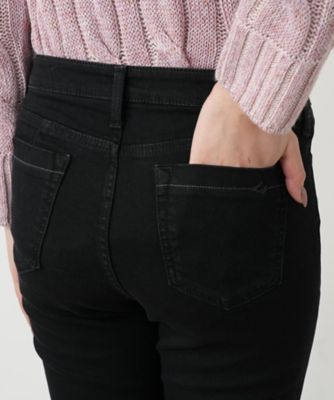ブラックデニムパンツ【Ｌ　ＪＥＡＮＳ】