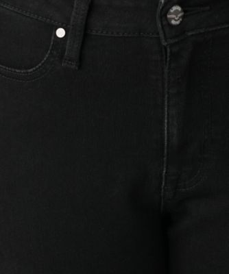 ブラックデニムパンツ【Ｌ　ＪＥＡＮＳ】