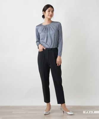 ストレッチクロップドパンツ