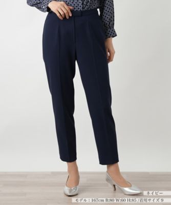 ＜Leilian (Women)＞ストレッチクロップドパンツ