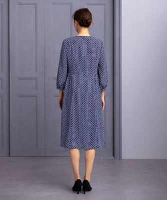 【美品】Leilianレリアン 2023 ストライプワンピース 青×白近年モデル 美品】Leilianレリアン 2023 ストライプワンピース 青×白近年