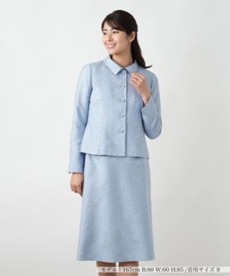 Leilian (Women)/レリアン ステンカラースーツ
