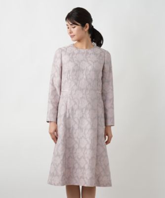 フレアワンピース【セレモニー】【Leilian WHITE