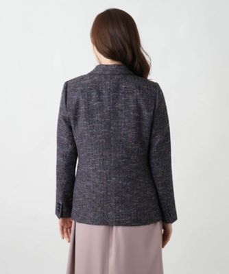 ツイードジャケット【Leilian WHITE LABEL