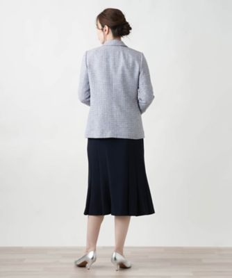 レリアン　ツイードジャケット ツイードジャケット【Leilian WHITE LABEL】|レリアン