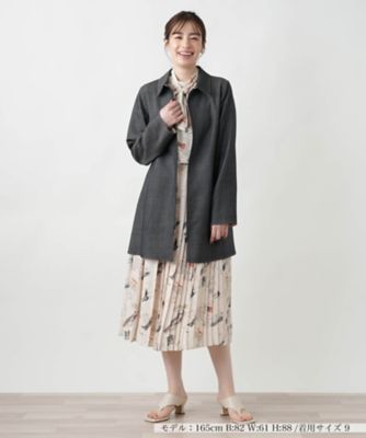 ステンカラーショートコート【Ｌｅｉｌｉａｎ　ＷＨＩＴＥ　ＬＡＢＥＬ】