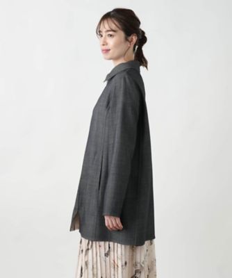 ステンカラーショートコート【Ｌｅｉｌｉａｎ　ＷＨＩＴＥ　ＬＡＢＥＬ】