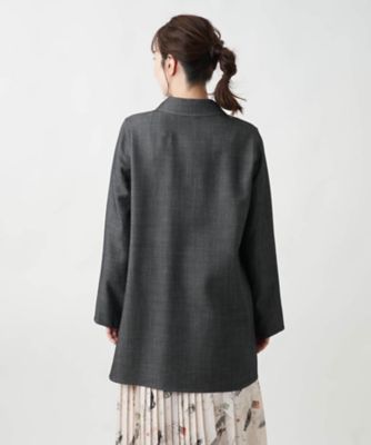 ステンカラーショートコート【Ｌｅｉｌｉａｎ　ＷＨＩＴＥ　ＬＡＢＥＬ】