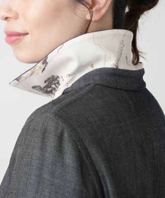 ステンカラーショートコート【Ｌｅｉｌｉａｎ　ＷＨＩＴＥ　ＬＡＢＥＬ】