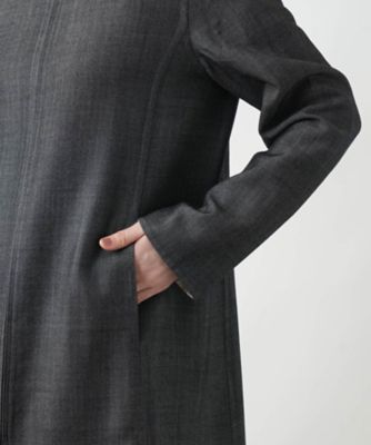 ステンカラーショートコート【Ｌｅｉｌｉａｎ　ＷＨＩＴＥ　ＬＡＢＥＬ】