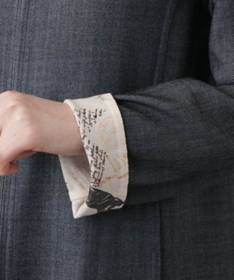 ステンカラーショートコート【Ｌｅｉｌｉａｎ　ＷＨＩＴＥ　ＬＡＢＥＬ】
