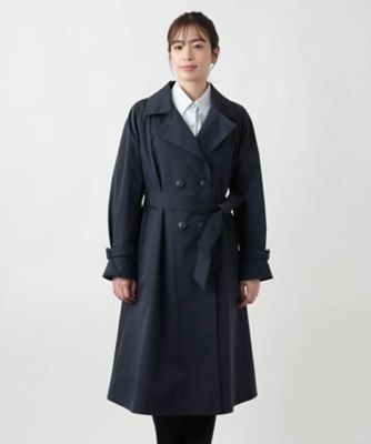 オープンカラートレンチコート【セレモニー】【Ｌｅｉｌｉａｎ　ＷＨＩＴＥ　ＬＡＢＥＬ】