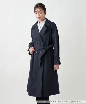＜Leilian (Women)＞オープンカラートレンチコート【セレモニー】【Ｌｅｉｌｉａｎ　ＷＨＩＴＥ　ＬＡＢＥＬ】