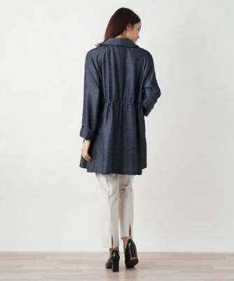 レリアン　シャツロングジャケット　美品13 ロングシャツジャケット | Leilian (Women)/レリアン | 三越