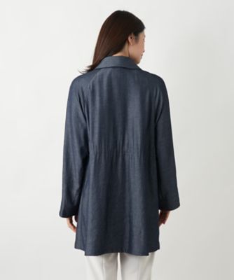 レリアン　シャツロングジャケット　美品13 ロングシャツジャケット | Leilian (Women)/レリアン | 三越