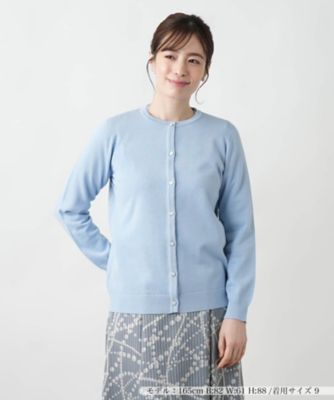 ＜Leilian (Women)＞クルーネックカーディガン