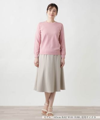 クルーネックニット