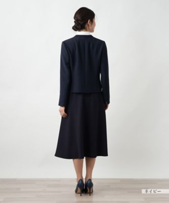 ノーカラージャケット【Ｌｅｉｌｉａｎ　ＷＨＩＴＥ　ＬＡＢＥＬ】