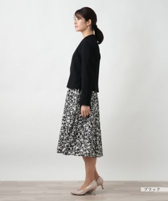 ノーカラージャケット【Ｌｅｉｌｉａｎ　ＷＨＩＴＥ　ＬＡＢＥＬ】
