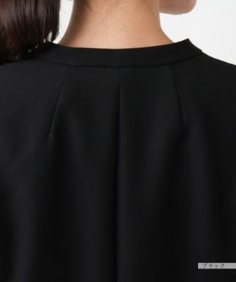 ノーカラージャケット【Ｌｅｉｌｉａｎ　ＷＨＩＴＥ　ＬＡＢＥＬ】
