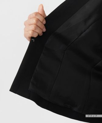 ノーカラージャケット【Ｌｅｉｌｉａｎ　ＷＨＩＴＥ　ＬＡＢＥＬ】