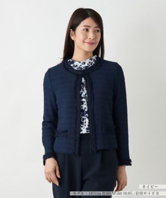 ＜Leilian (Women)＞フリンジジャケット