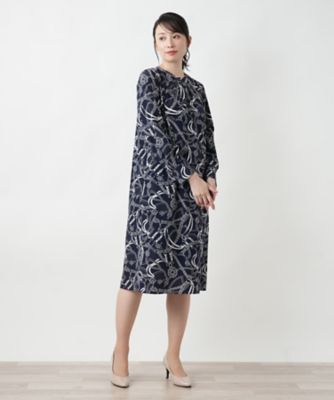 【美品】Leilian レリアン　マルチカラー プリント柄 ワンピース プリントワンピース | Leilian (Women)/レリアン | 三越伊勢丹