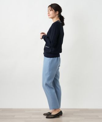 Ｖネックカーディガン【Ｌｅｉｌｉａｎ　ＷＨＩＴＥ　ＬＡＢＥＬ】