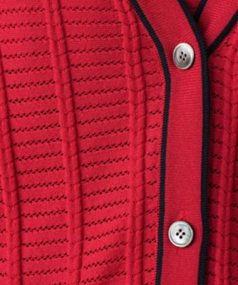 Ｖネックカーディガン【Ｌｅｉｌｉａｎ　ＷＨＩＴＥ　ＬＡＢＥＬ】