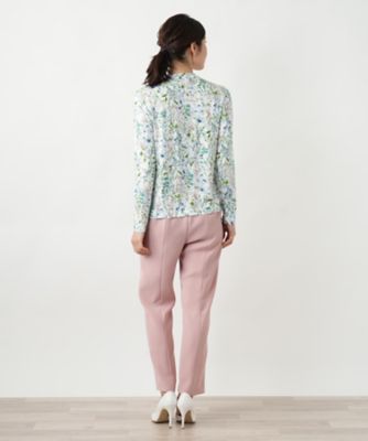 ハイネックカットソー【Ｌｅｉｌｉａｎ　ＷＨＩＴＥ　ＬＡＢＥＬ】
