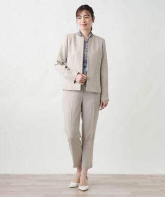 ノーカラージャケット | Leilian (Women)/レリアン | 三越伊勢丹