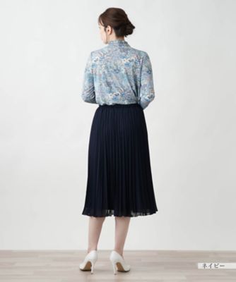 新品POLO RALPH LAUREN高級感溢れるタータンプリーツロングスカート プリーツロングスカート | Leilian (Women)/レリアン | 三越伊勢丹