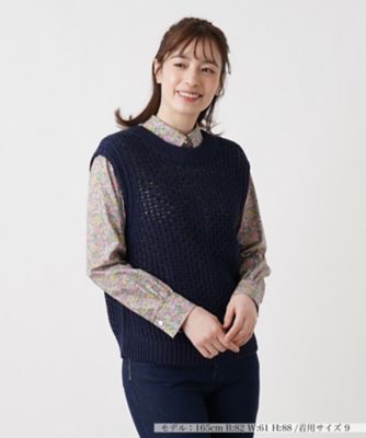 ＜Leilian (Women)＞２ｗａｙニットベスト
