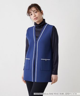 ＜Leilian (Women)＞Ｖネックベスト