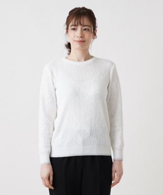 フラワー柄カットソー