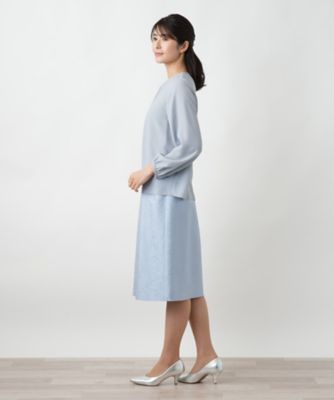 タックブラウス【セレモニー】【Ｌｅｉｌｉａｎ　ＷＨＩＴＥ　ＬＡＢＥＬ】