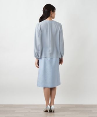 タックブラウス【セレモニー】【Ｌｅｉｌｉａｎ　ＷＨＩＴＥ　ＬＡＢＥＬ】