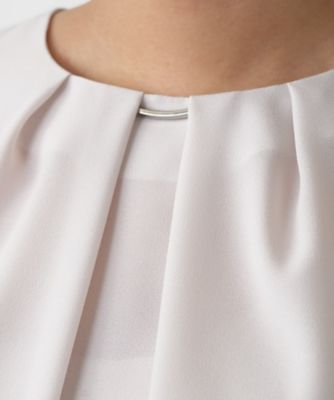 タックブラウス【セレモニー】【Ｌｅｉｌｉａｎ　ＷＨＩＴＥ　ＬＡＢＥＬ】
