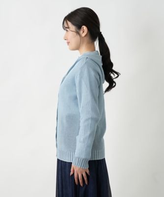 フーデッドカーディガン【ＭＵＳＥ　ＢＹ　ＲＯＣＨＡＳ　Ｐｒｅｍｉｅｒｅ】