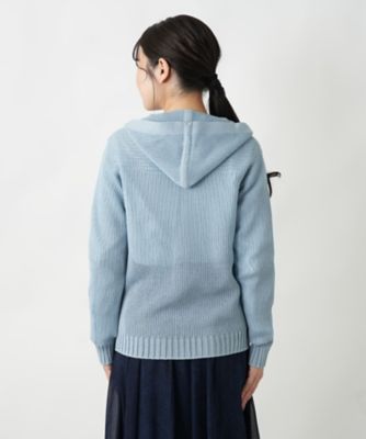 フーデッドカーディガン【ＭＵＳＥ　ＢＹ　ＲＯＣＨＡＳ　Ｐｒｅｍｉｅｒｅ】