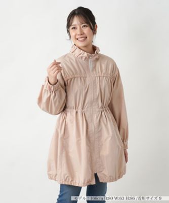 ＜Leilian (Women)＞スタンドカラーコート【ＭＵＳＥ　ＢＹ　ＲＯＣＨＡＳ　Ｐｒｅｍｉｅｒｅ】