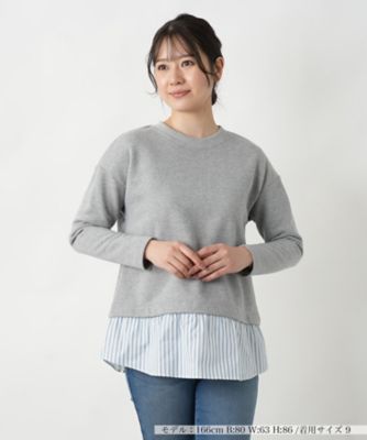 ＜Leilian (Women)＞レイヤードトップス【ＭＵＳＥ　ＢＹ　ＲＯＣＨＡＳ　Ｐｒｅｍｉｅｒｅ】