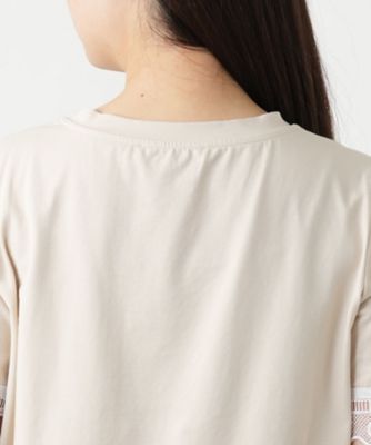 カットワークレースＴシャツ【ＢＬＵＢＩＡＮＣＯ】