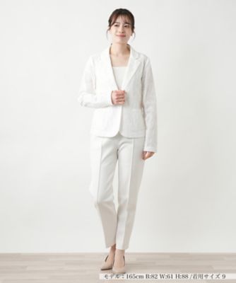 カットワーク刺繍ジャケット－ＢＬＵＢＩＡＮＣＯ